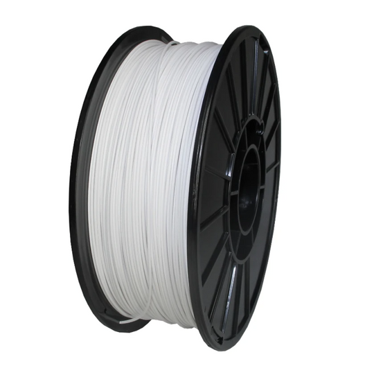 Push Plastic Bulk PLA Filament - White