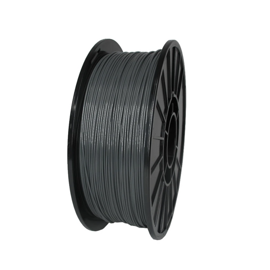 Push Plastic Bulk PLA Filament - Dark Gray