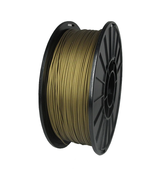 Push Plastic Bulk PLA Filament - Gold Metallic