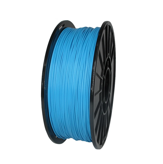 Push Plastic Bulk PLA Filament - Ocean Blue