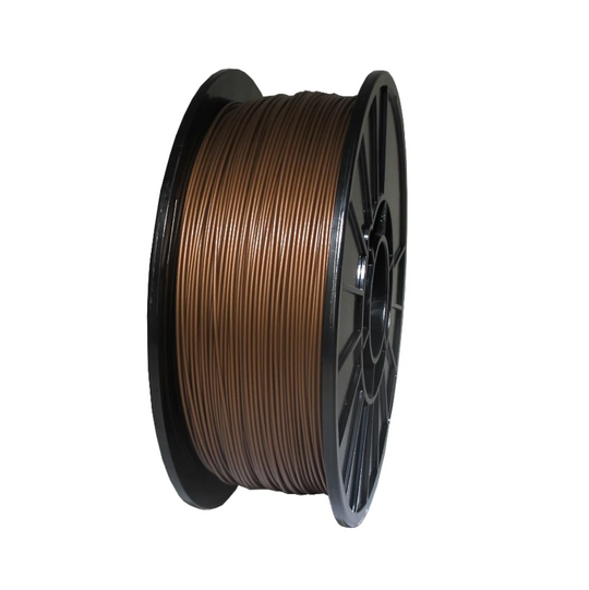 Push Plastic Bulk PLA Filament - Bronze Metallic