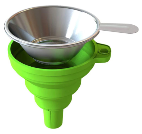 Resin Printing Funnel and Strainer Set