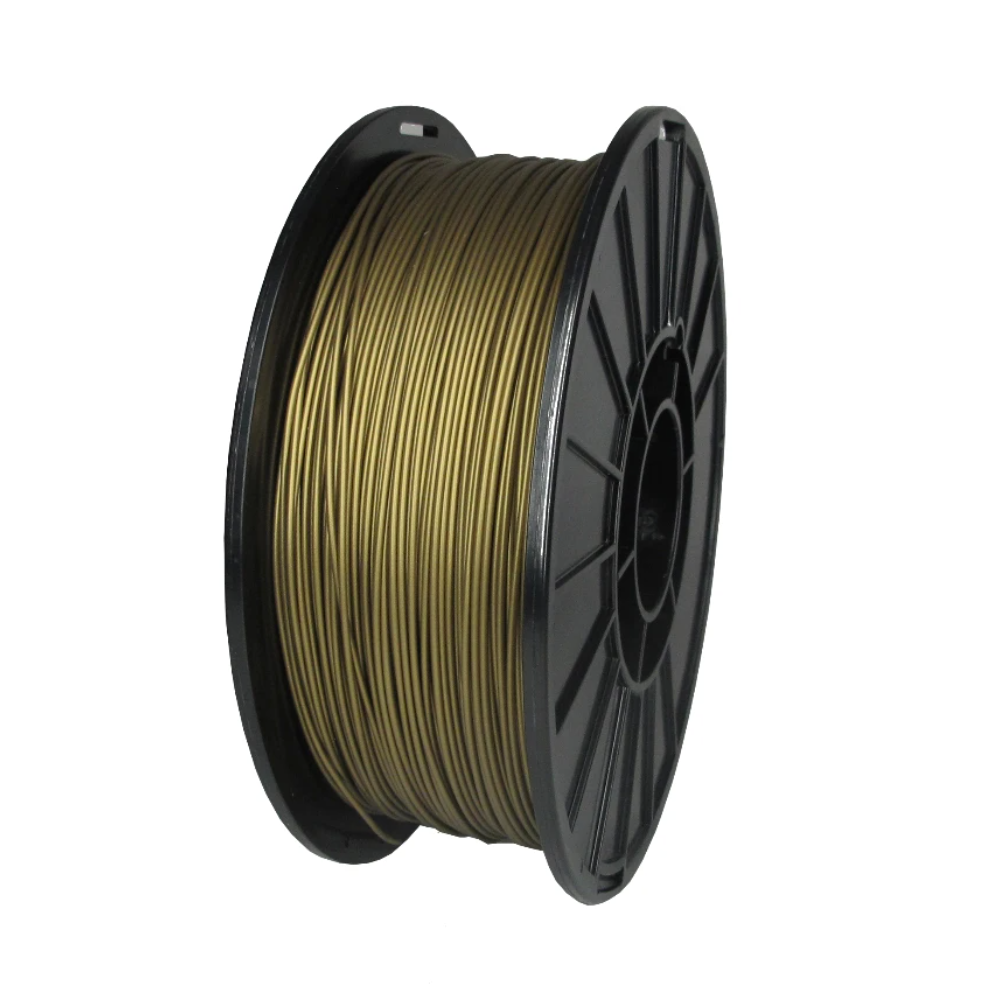 Filament Bulk Push Plastic Bulk PLA Filament - Silver Metallic– Ultimate 3D Printing ...