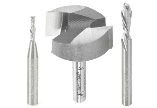 Axiom 3pc CNC Starter Bit Set 1/4 Shank by Amana Tool