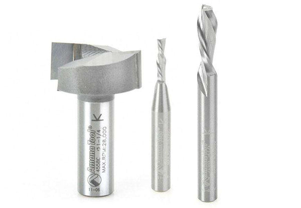 ABS301 - Axiom 3pc CNC Starter Bit Set for AR Series by Amana Tool - Ultimate 3D Printing Store