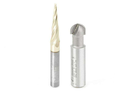 Axiom 2pc CNC Carving Bit Set by Amana Tool