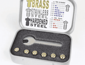 E3D v6 Extra Nozzle Fun Pack 3.00mm