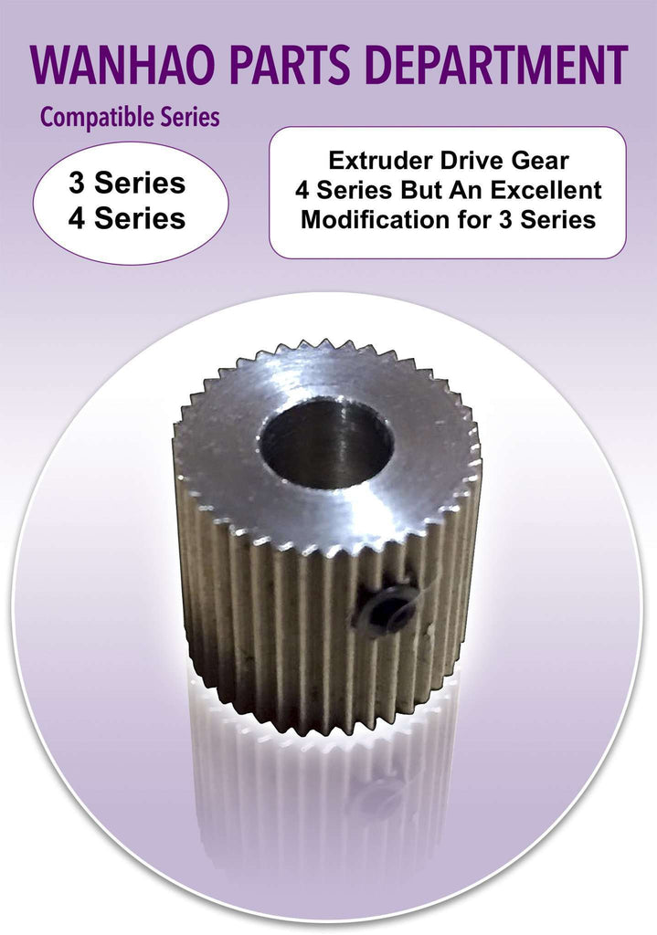 Wanhao Extruder Drive Gear