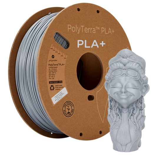 Polymaker PolyTerra PLA+ in Grey