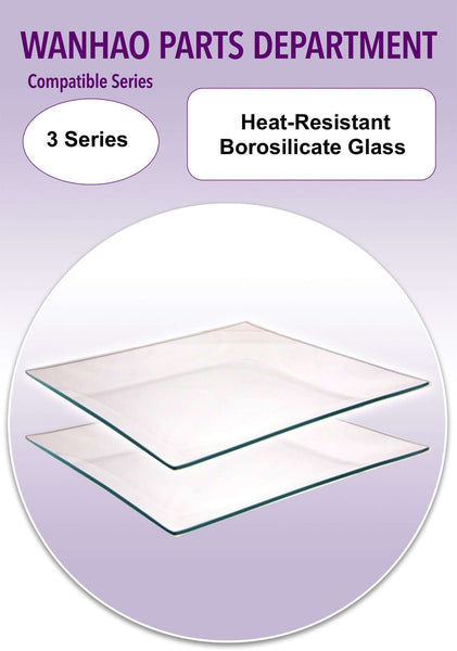 Heat-resistant borosilicate glass  Wanhao duplicator i3 / monoprice maker select - Ultimate 3D Printing Store