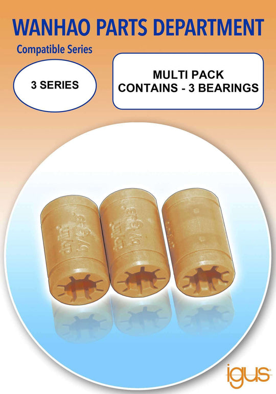 IGUS DRYLIN® RJ4JP 01-08 Bearing 3 Set