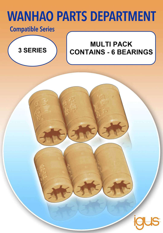 IGUS DRYLIN® RJ4JP 01-08 Bearing 6 Set