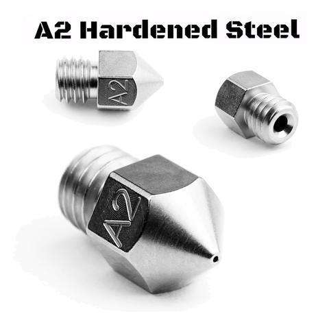 Micro Swiss Plated Wear Resistant Nozzle for MK8 Hotends