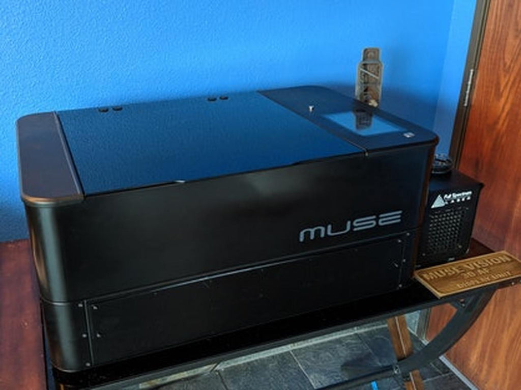 Full Spectrum Laser Muse Rotary Riser Combo Ultimate 3D Printing Store