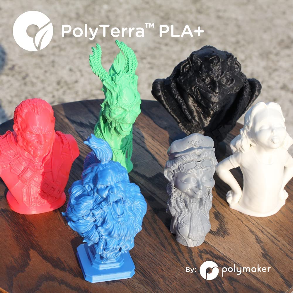 Polymaker PolyTerra PLA+ in Black