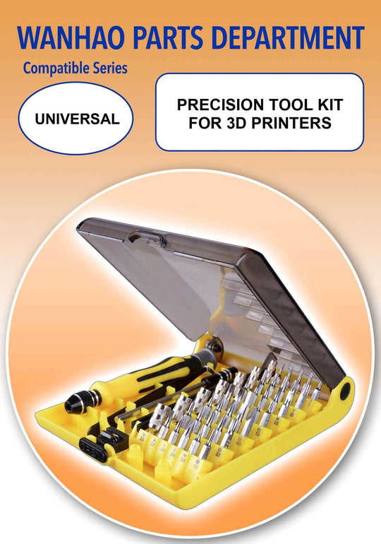 Precision Screwdriver Set for 3D Printers - 45 in 1