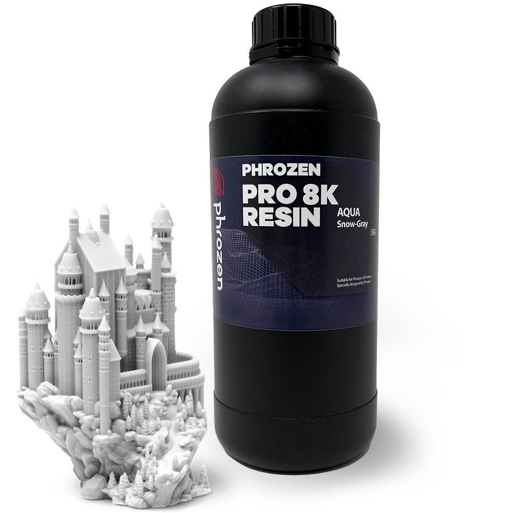 Phrozen Pro 8K Resin - Snow Gray - Low Shrinkage - 1KG