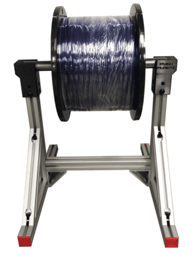 Push Plastic Bulk Spool Payoff Filament