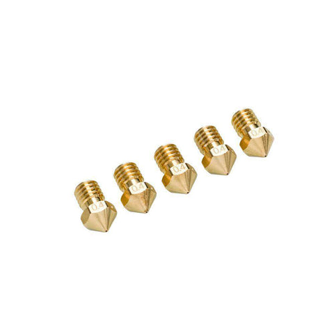 Ultimaker 2+ Series Nozzle Pack - 5 x .4mm