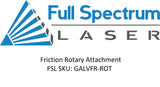 Full Spectrum Laser Friction Rotary Attachment