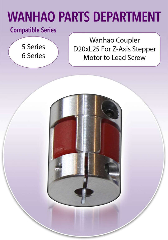 Wanhao Coupler D20×L25 For 5/6