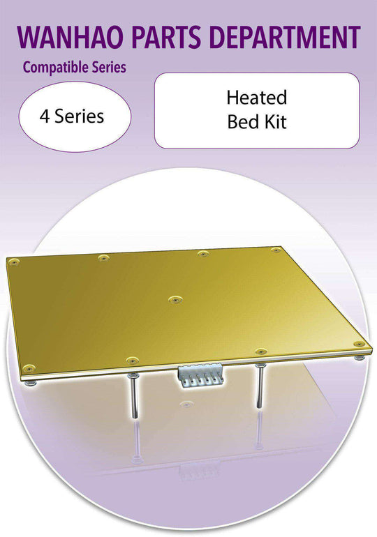 Wanhao D4 - Heated Bed Kit