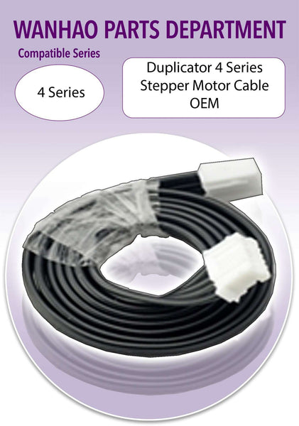Wanhao Duplicator 4 Series 3D Printer Parts - Step motor cable for 4, 4X and 4S. - Ultimate 3D Printing Store