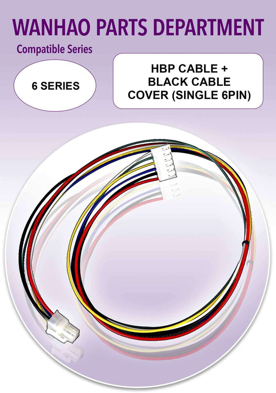 Wanhao D6 - HBP Cable (Single 6PIN)