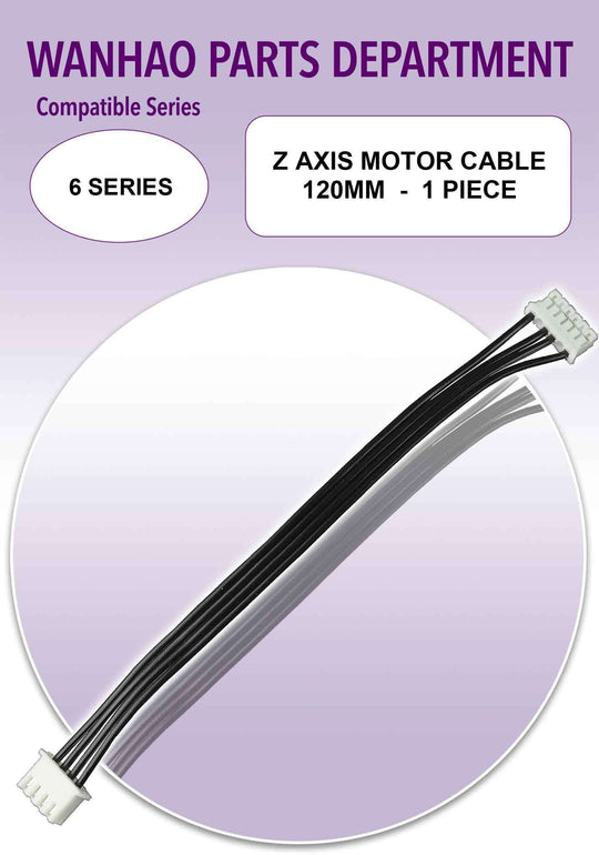 Wanhao D6 Series - Z Axis Motor Cable 120mm