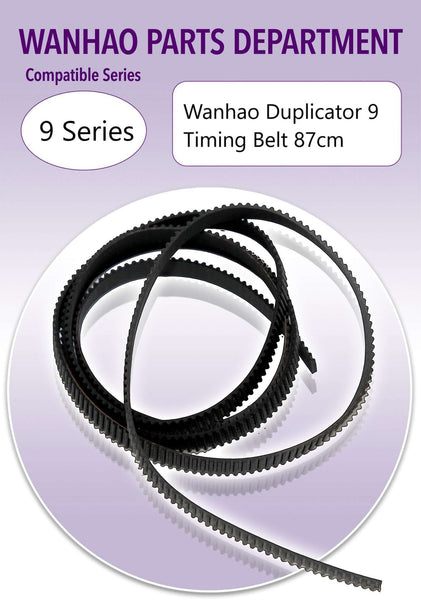 WANHAO DUPLICATOR 9 D9/300 ONLY- TIMING BELT - 87cm - Ultimate 3D Printing Store