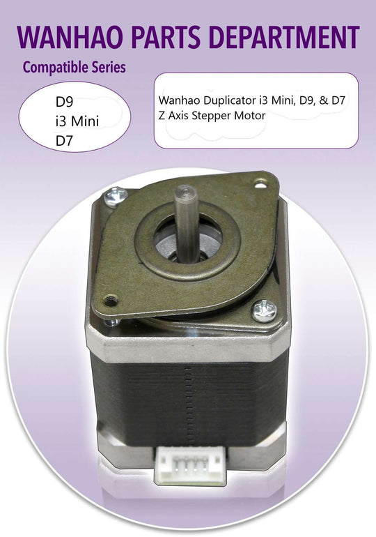 Wanhao D9 YZ - i3 Mini Z - D7 Z - Axis Stepper Motor