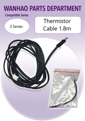 Wanhao Duplicator i3 - 3 Series 3D Printer Parts- Thermistor Cable 1.8m - Ultimate 3D Printing Store