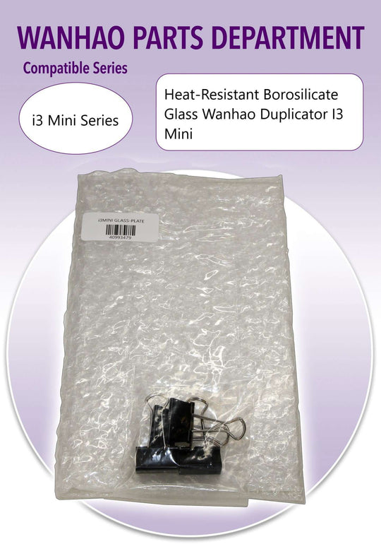Wanhao i3Mini - Glass Build Plate