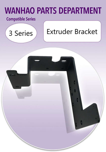 Wanhao Duplicator i3 Plus 3D Printer Parts - extruder bracket - Ultimate 3D Printing Store