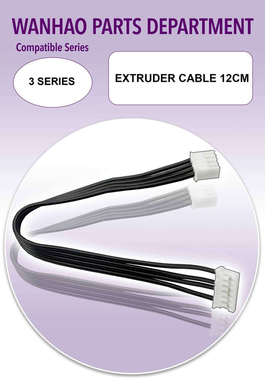 Wanhao i3Plus - Extruder Cable 12cm
