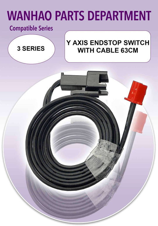 Wanhao i3Plus - Y Axis Endstop Switch with Cable 63cm