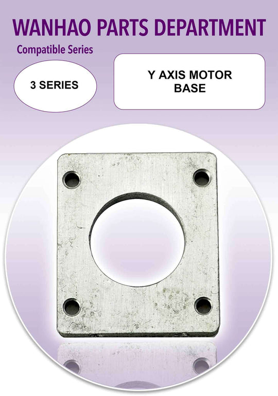 Wanhao Y Axis Motor Base - Duplicator i3 Plus