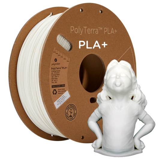 Polymaker PolyTerra PLA+ in White