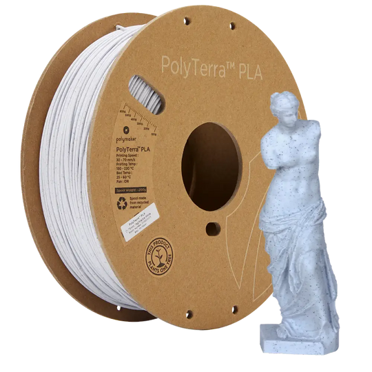 Polymaker PolyTerra PLA - Marble White