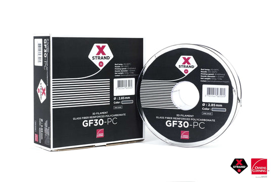 XStrand™ GF30-PC Filament - Gray 1.75mm (1KG)