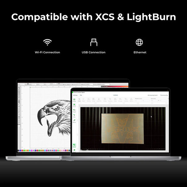 xTool P2S 55W CO2 Laser Engraver - Ultimate 3D Printing Store